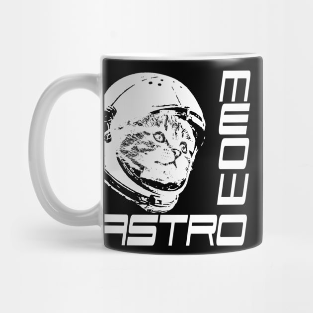 Astro Meow - Cat Astronout by eggtee_com